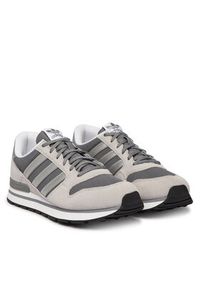 Adidas - adidas Sneakersy ZX 500 RS IH7275 Szary. Kolor: szary. Materiał: skóra, zamsz. Model: Adidas ZX #5