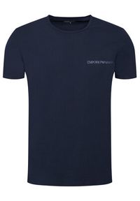 Emporio Armani Underwear Bluza EM000653 AF14976 UB102 Granatowy Regular Fit. Kolor: niebieski. Materiał: syntetyk