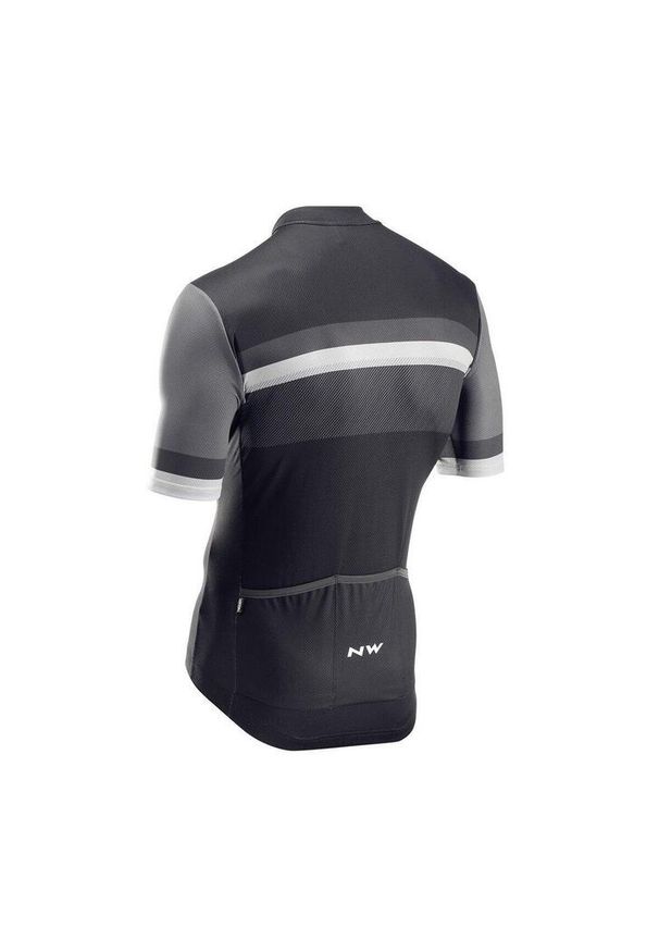 Koszulka rowerowa męskie NORTHWAVE ORIGIN JERSEY SHORT SLEEVE. Kolor: czarny. Materiał: jersey