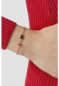 Tous bransoletka ze srebra pokrytego złotem Motif. Materiał: złote, srebrne. Kolor: różowy #5