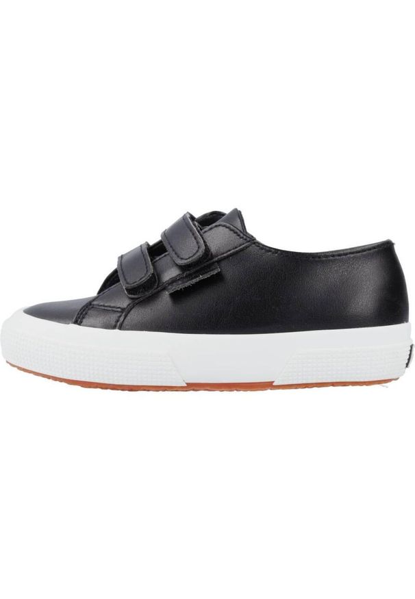 Superga - Kapcie SUPERGA S2125CW Czarny. Kolor: czarny. Materiał: syntetyk
