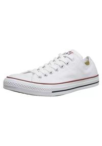 Buty do chodzenia Trampki Unisex Converse Chuck Taylor All Star Ox. Zapięcie: sznurówki. Kolor: biały. Materiał: materiał, syntetyk, tkanina. Szerokość cholewki: normalna. Model: Converse All Star. Sport: turystyka piesza