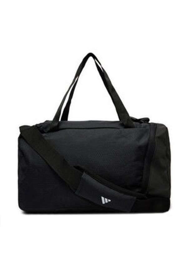 Adidas - adidas Torba Essentials 3-Stripes Duffel Bag IP9861 Czarny. Kolor: czarny. Materiał: materiał