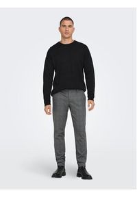 Only & Sons Chinosy 22019887 Szary Slim Tapered Fit. Kolor: szary. Materiał: syntetyk #3