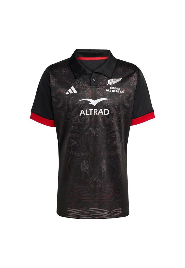 Adidas - Koszulka Māori All Blacks Home. Kolor: czarny. Materiał: jersey. Sport: piłka nożna