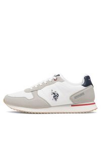 U.S. Polo Assn. Sneakersy ALTENA001A Biały. Kolor: biały. Materiał: materiał