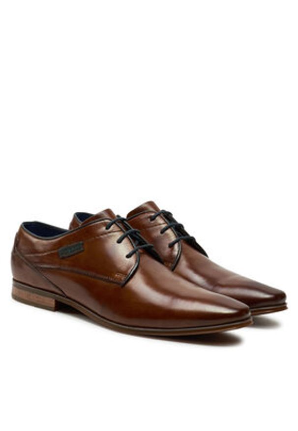 Bugatti Półbuty 312A31171100 Brązowy. Kolor: brązowy. Materiał: skóra