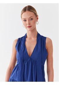MAX&Co. Sukienka codzienna Minore 72211823 Granatowy Regular Fit. Okazja: na co dzień. Kolor: niebieski. Materiał: bawełna. Typ sukienki: proste. Styl: casual #5