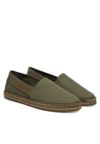 Calvin Klein Espadryle Espadrille Webbing Cv HM0HM02075 Zielony. Kolor: zielony. Materiał: materiał #6