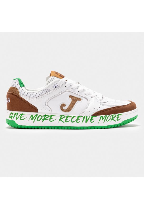 Joma - Buty sportowe Sneakersy męskie, C.Flexys Men 25 CFLEXS. Kolor: biały. Sport: turystyka piesza