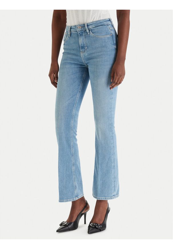 Guess Jeansy W6RA0L D6882 Niebieski. Kolor: niebieski