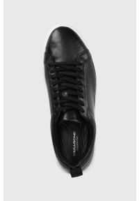 Vagabond Shoemakers sneakersy skórzane ZOE PLATFORM kolor czarny. Zapięcie: sznurówki. Kolor: czarny. Materiał: skóra. Obcas: na platformie #5