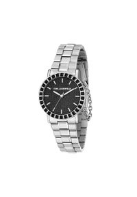 Karl Lagerfeld - KARL LAGERFELD Zegarek R0553100505 Srebrny. Kolor: srebrny