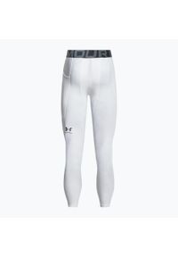 Legginsy męskie Under Armour HG Armour 3/4. Kolor: biały