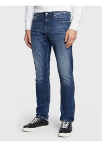 Calvin Klein Jeans Jeansy J30J322804 Niebieski Slim Fit. Kolor: niebieski