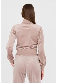 Guess - GUESS Beżowa damska bluza dresowa, Rozmiar S. Typ kołnierza: bez kaptura. Kolor: beżowy. Materiał: dresówka #3