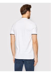 Jack & Jones Polo Paulos 12199711 Biały Regular Fit. Typ kołnierza: polo. Kolor: biały. Materiał: bawełna