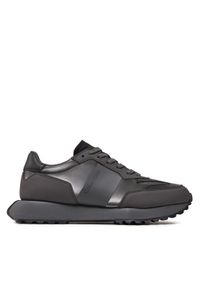 Calvin Klein Sneakersy Low Top Lace Up Shine HM0HM01392 Szary. Kolor: szary