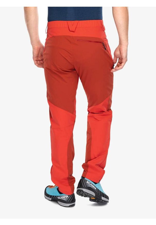 Spodnie trekkingowe męskie Rab Torque Mountain Pants. Kolor: czerwony. Sezon: lato. Sport: turystyka piesza