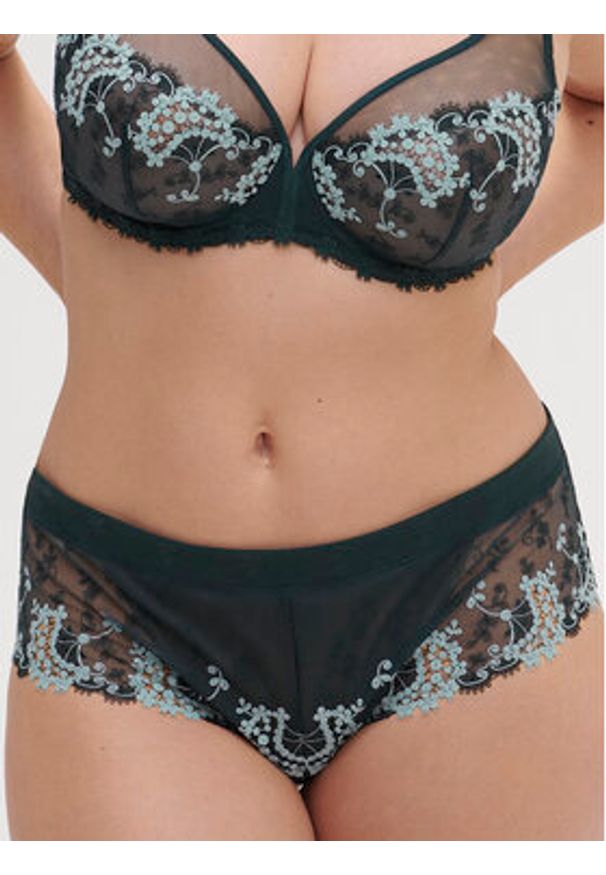 Simone Pérèle Bokserki Wish 12B630 Zielony. Kolor: zielony. Materiał: syntetyk