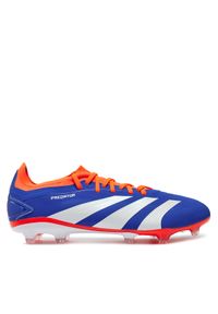 Adidas - adidas Buty do piłki nożnej Predator Pro Fg IF6330 Granatowy. Kolor: niebieski. Materiał: skóra