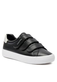 Calvin Klein Sneakersy Vulcanized Slip On Velcro Lth HW0HW01909 Czarny. Zapięcie: bez zapięcia. Kolor: czarny #5