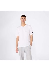 Koszulka Champion Ss Tee Dorosłych. Kolor: biały