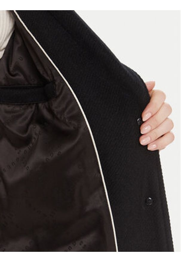 Guess Płaszcz przejściowy W5BL25 W2672 Czarny Regular Fit. Kolor: czarny. Materiał: syntetyk