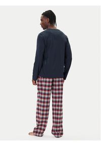 Guess Piżama U5BX00 K0400 Granatowy Regular Fit. Kolor: niebieski. Materiał: bawełna #3