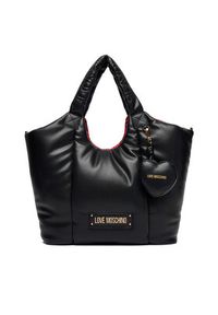Love Moschino - LOVE MOSCHINO Torebka JC4321PP0NKM100A Czarny. Kolor: czarny. Materiał: skórzane #3