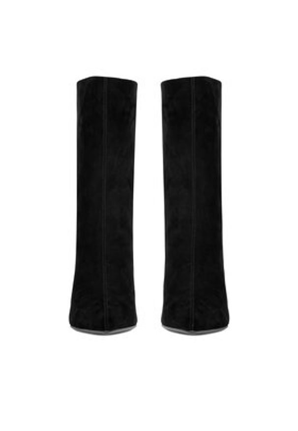 Eva Minge Botki NAILA-587-980 Czarny. Kolor: czarny. Materiał: skóra