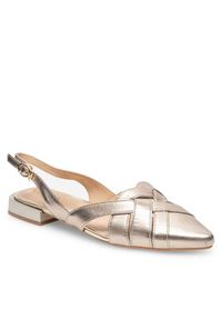 Sergio Bardi Baleriny WYL3476-1Z-SB Złoty. Kolor: złoty. Materiał: skóra #3