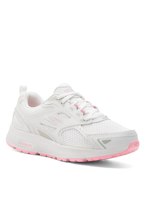 skechers - Skechers Sneakersy GO RUN CONSISTENT 128075 WPK Biały. Kolor: biały. Materiał: materiał. Sport: bieganie