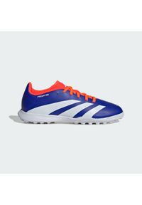 Adidas - Buty Predator League TF Kids. Kolor: biały, czerwony, wielokolorowy, niebieski. Materiał: materiał