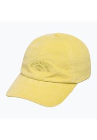 Czapka z daszkiem damska Billabong Essential Cord. Kolor: żółty