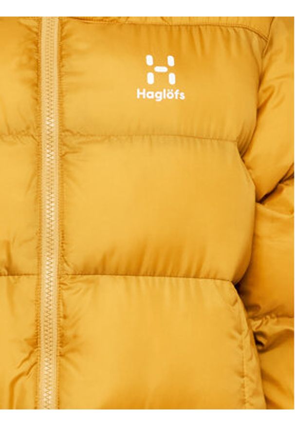 Haglöfs Płaszcz zimowy Long Mimic 605413 Żółty Regular Fit. Kolor: żółty. Materiał: syntetyk. Sezon: zima