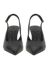 Gino Rossi - GINO ROSSI Czółenka C-LT21-Y7 Czarny. Kolor: czarny. Materiał: skóra #4