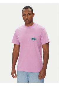 Quiksilver T-Shirt Ev Beach Blast EQYZT08046 Fioletowy Regular Fit. Kolor: fioletowy. Materiał: bawełna