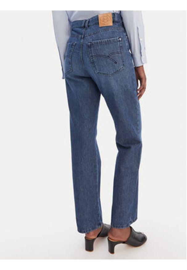 Marella Jeansy 2613181024 Niebieski Wide Leg. Kolor: niebieski