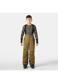 Dziecięcy kombinezon narciarski Helly Hansen No Limits 2.0. Kolor: brązowy, beżowy, wielokolorowy. Sezon: zima. Sport: narciarstwo #1