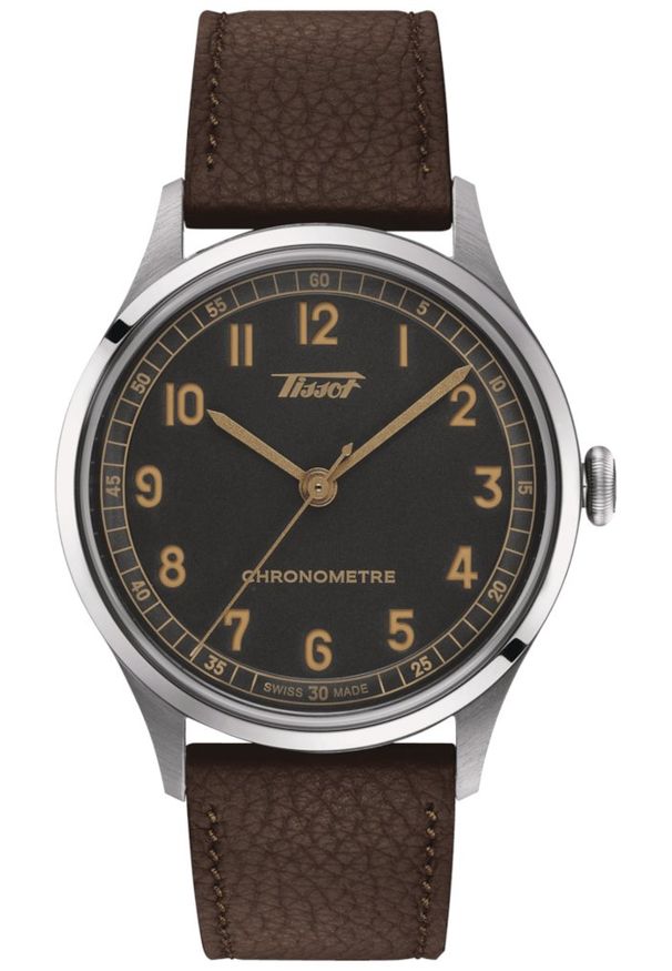 Zegarek Męski TISSOT Automatic Cosc Heritage 1938 T142.464.16.062.00