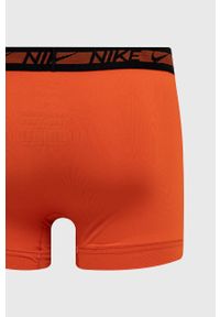 Nike bokserki (3-pack) kolor pomarańczowy. Kolor: pomarańczowy
