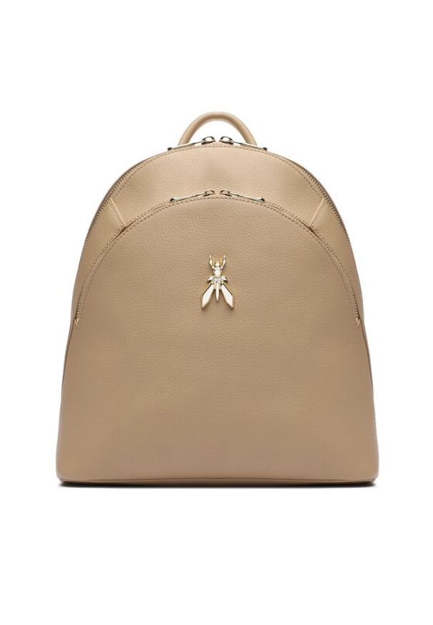 Plecak Patrizia Pepe. Kolor: beżowy