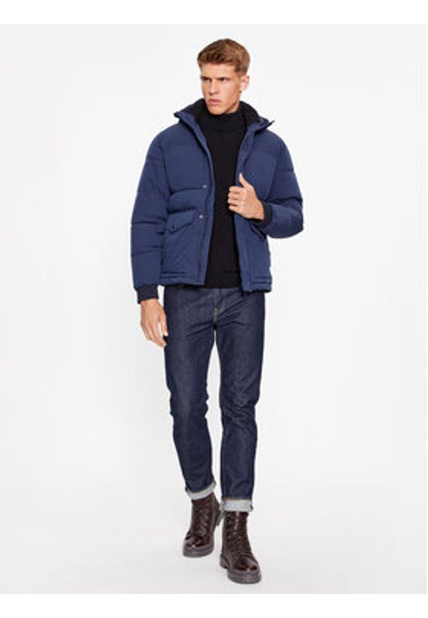 Jack & Jones Kurtka zimowa 12236040 Granatowy Regular Fit. Kolor: niebieski. Materiał: syntetyk. Sezon: zima