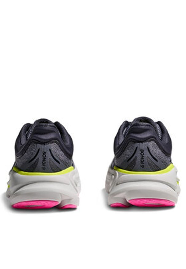 HOKA - Hoka Buty do biegania Bondi 9 1162012 Szary. Kolor: szary. Materiał: materiał