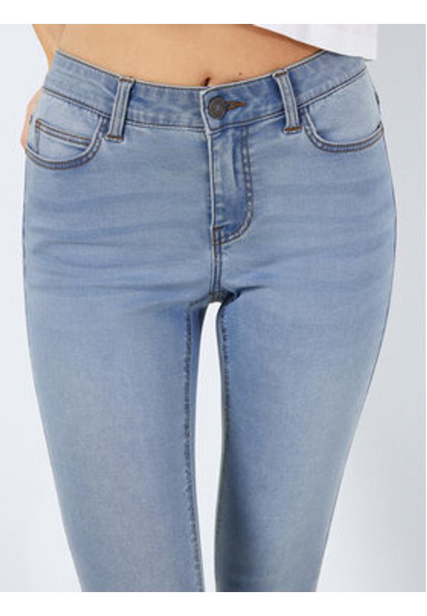 Noisy may - Noisy May Jeansy Billie 27024953 Niebieski Skinny Fit. Kolor: niebieski