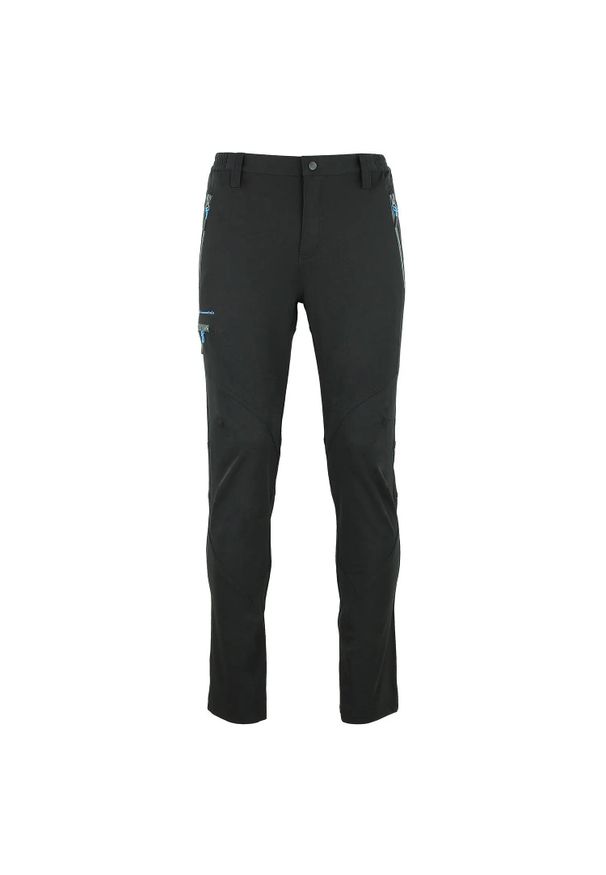 PEAK MOUNTAIN - Spodnie trekkingowe Peak Mountain Cebor. Kolor: czarny. Sezon: lato. Sport: turystyka piesza