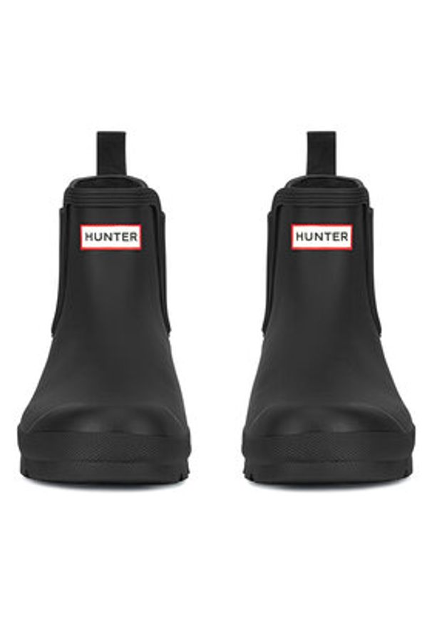 Hunter Kalosze MFS9116RMA Czarny. Kolor: czarny. Materiał: materiał