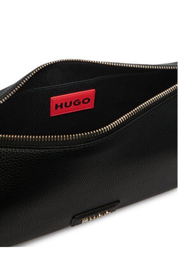 Hugo - HUGO Torebka 50557850 Czarny. Kolor: czarny. Materiał: skórzane