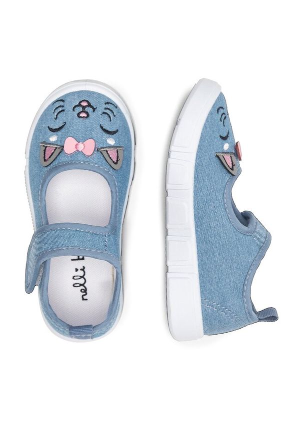 Kapcie Nelli Blu. Kolor: niebieski